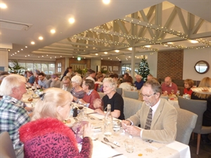 A convivial Christmas lunch at the Boat House Bistro