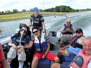 Fun day on the water for Duchenne Family Support Group