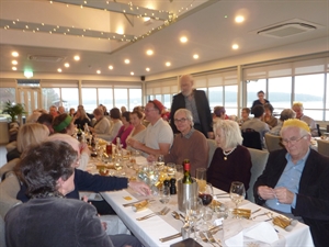 A convivial Christmas lunch at the Boat House Bistro